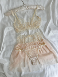 Sarı Etekli Bralet Takımı