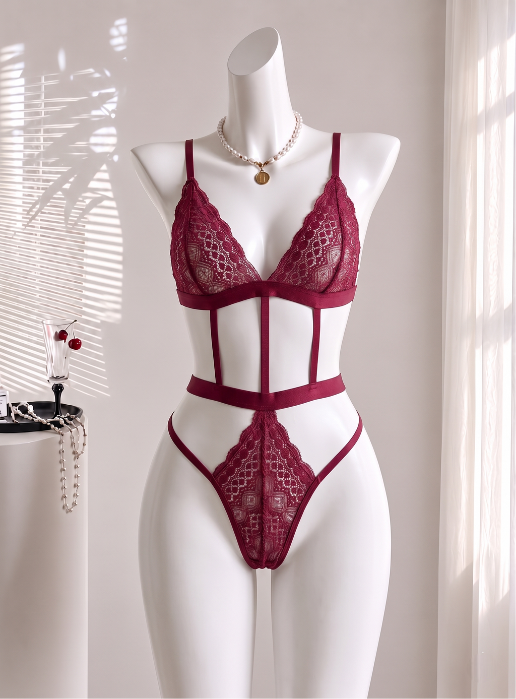 Bordo Dantel Harness Teddy